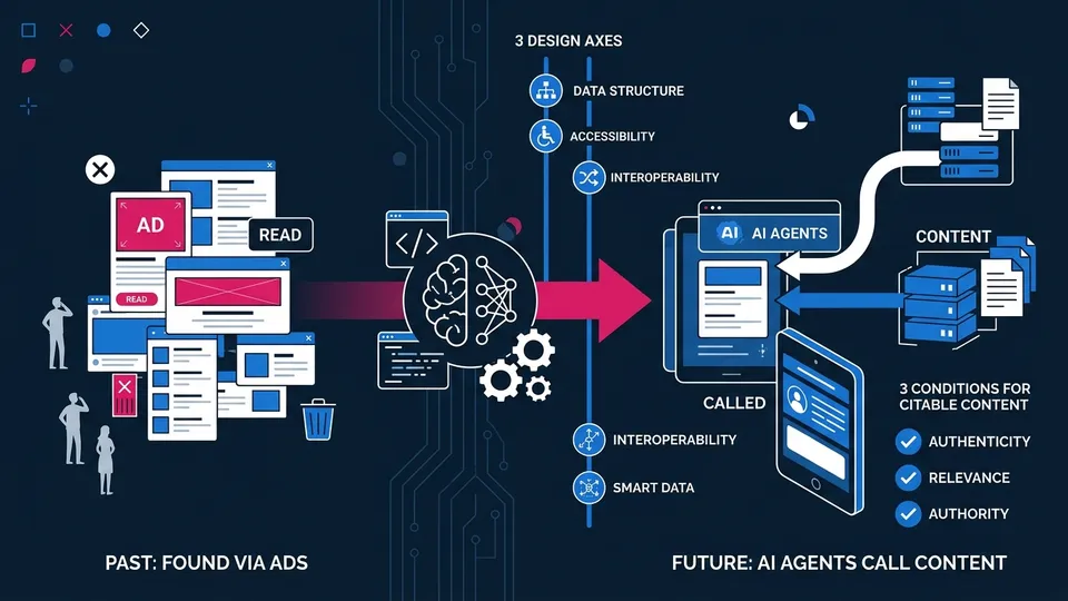 The End of 'Getting Found Through Ads' — AI Agents Are Flipping Content From 'Read' to 'Called'