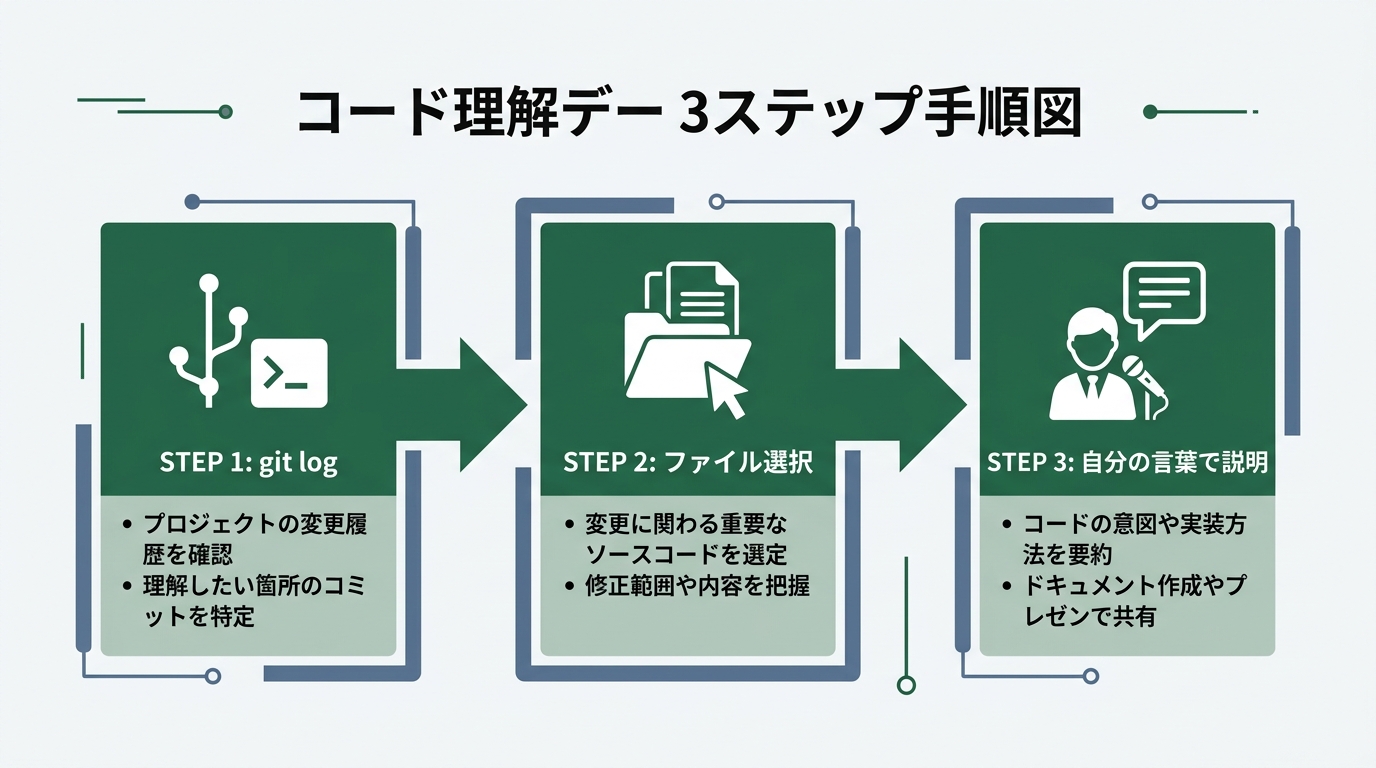 3原則まとめ比較表。原則名・やること・頻度・効果を4列で整理