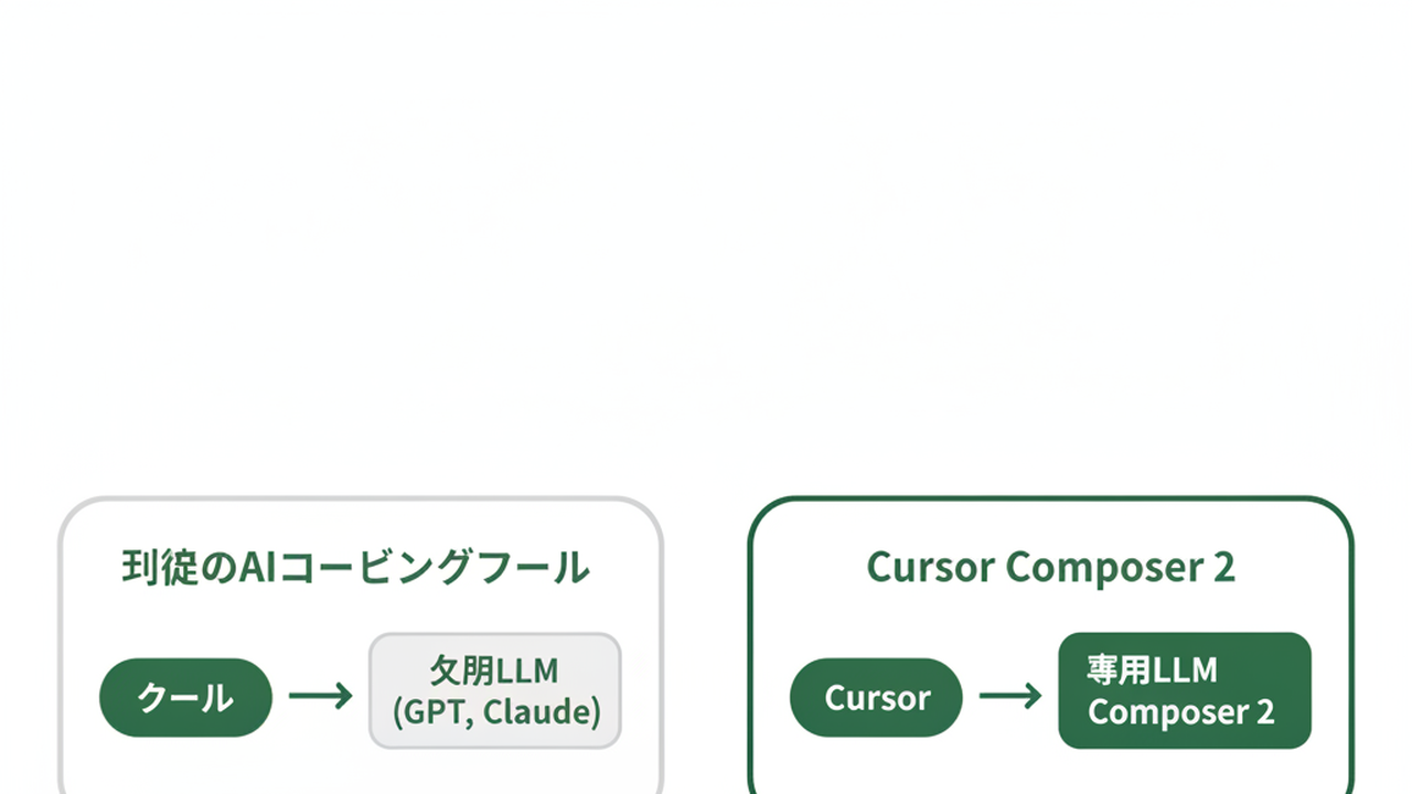 専用LLM Composer 2の構造と利点
