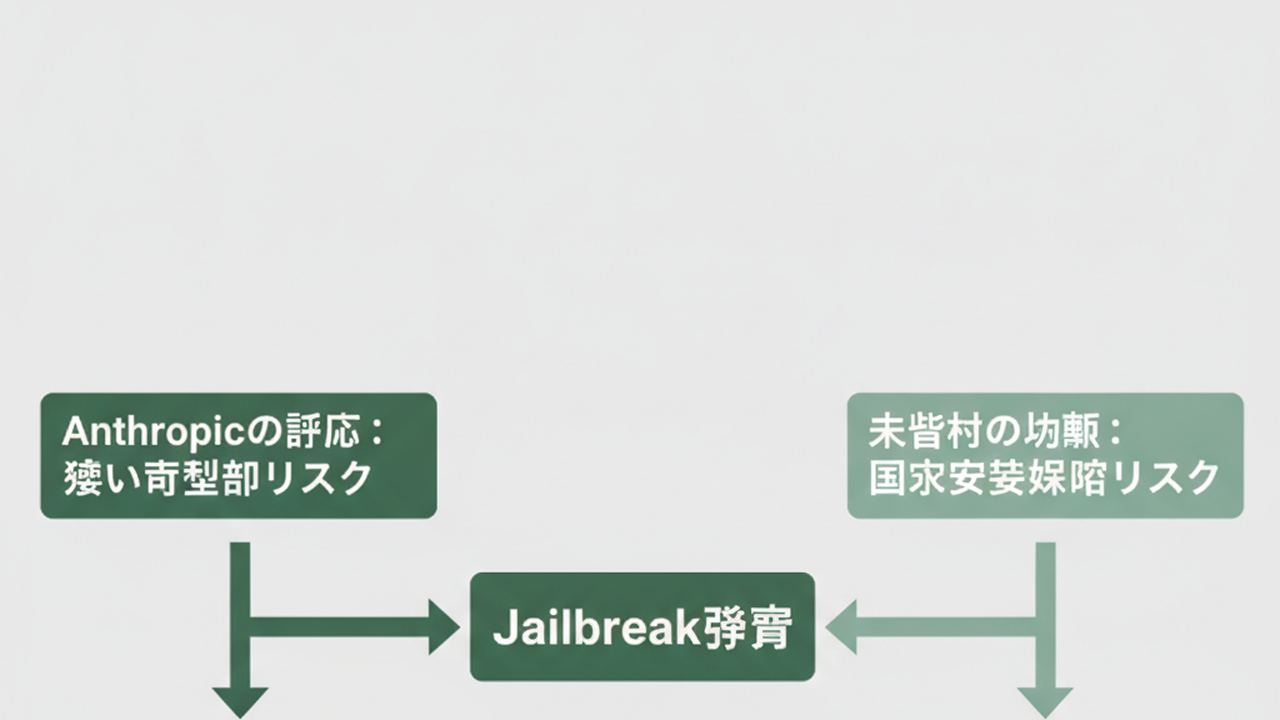 Fable 5停止判断の対立図