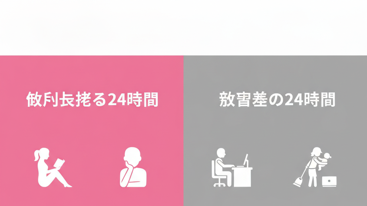 億万長者と副業勢の時間の使い方の比較