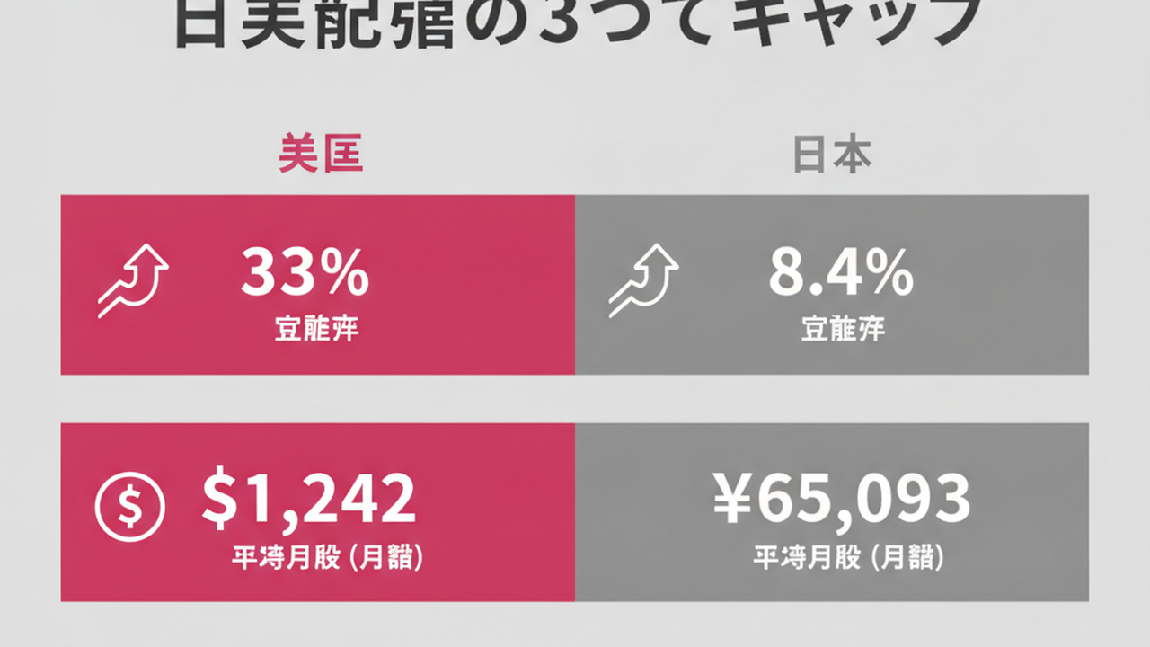 日米副業の3つのギャップ
