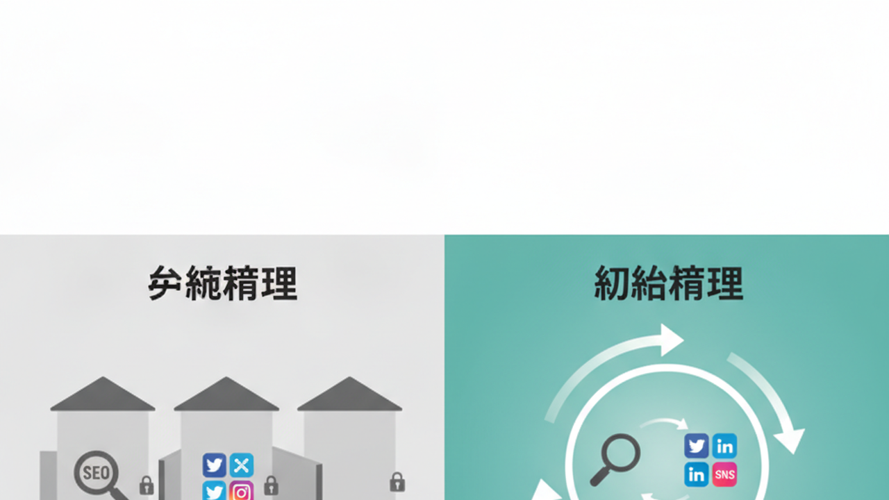 SEO与SNS的分离管理和整合管理
