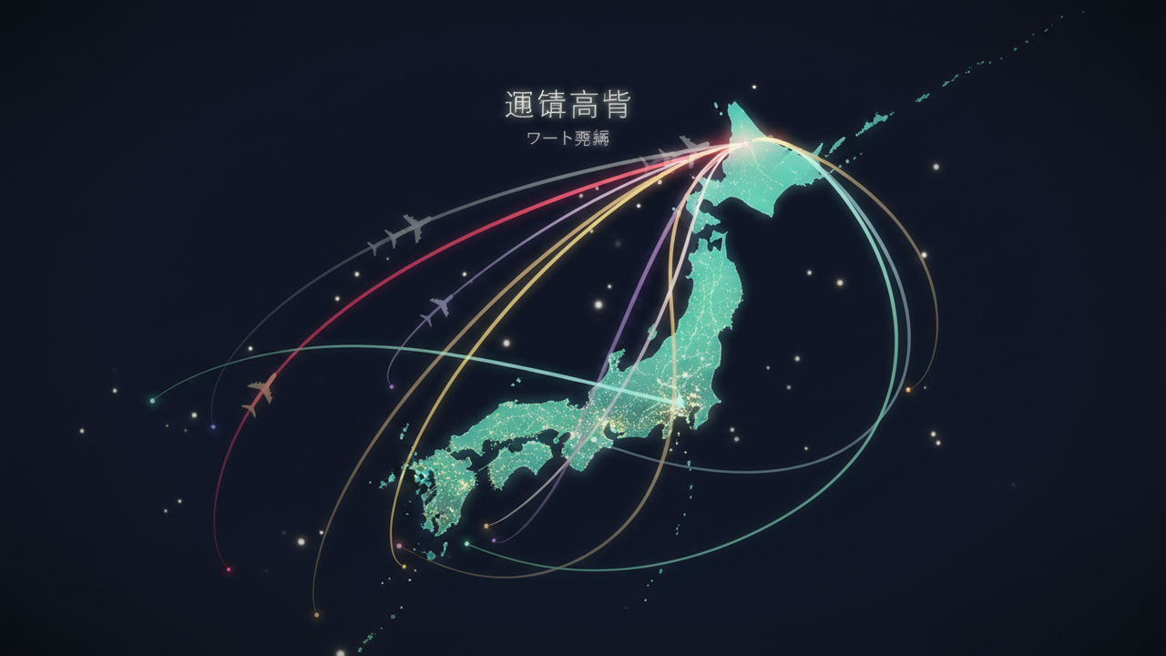 訪日客地図の変化